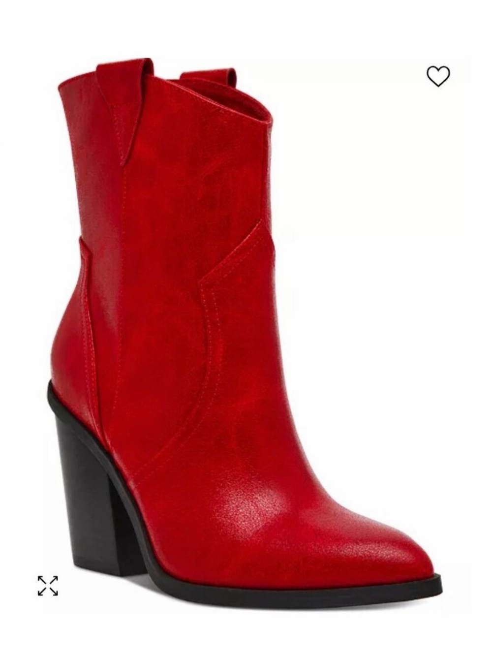 DV Dolce Vita Red NAZARETH Western Boots Booties